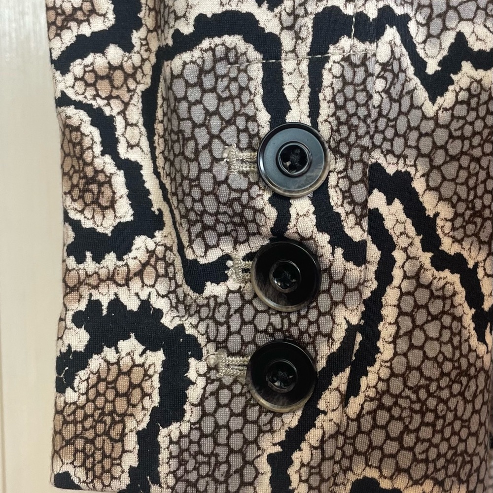 Cabi Python Double Breasted Blazer (Style #3733). - image 6